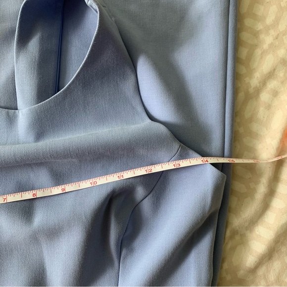 French Connection | Light Blue Mini Dress | Size 2 - Picture 8 of 10